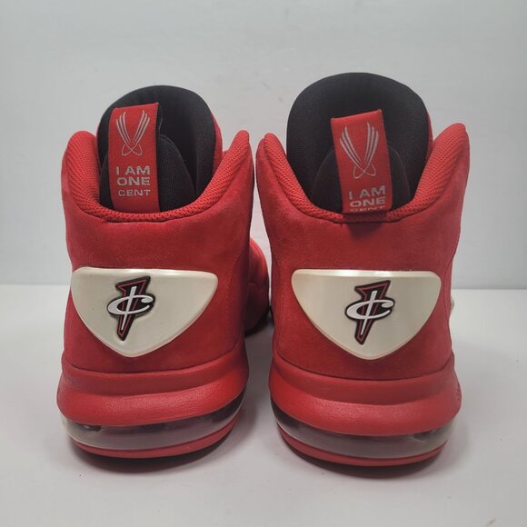 Nike Zoom Penny VI 6 Men's University Red White Sneakers 749629-600 US Size 11 - Picture 4 of 8